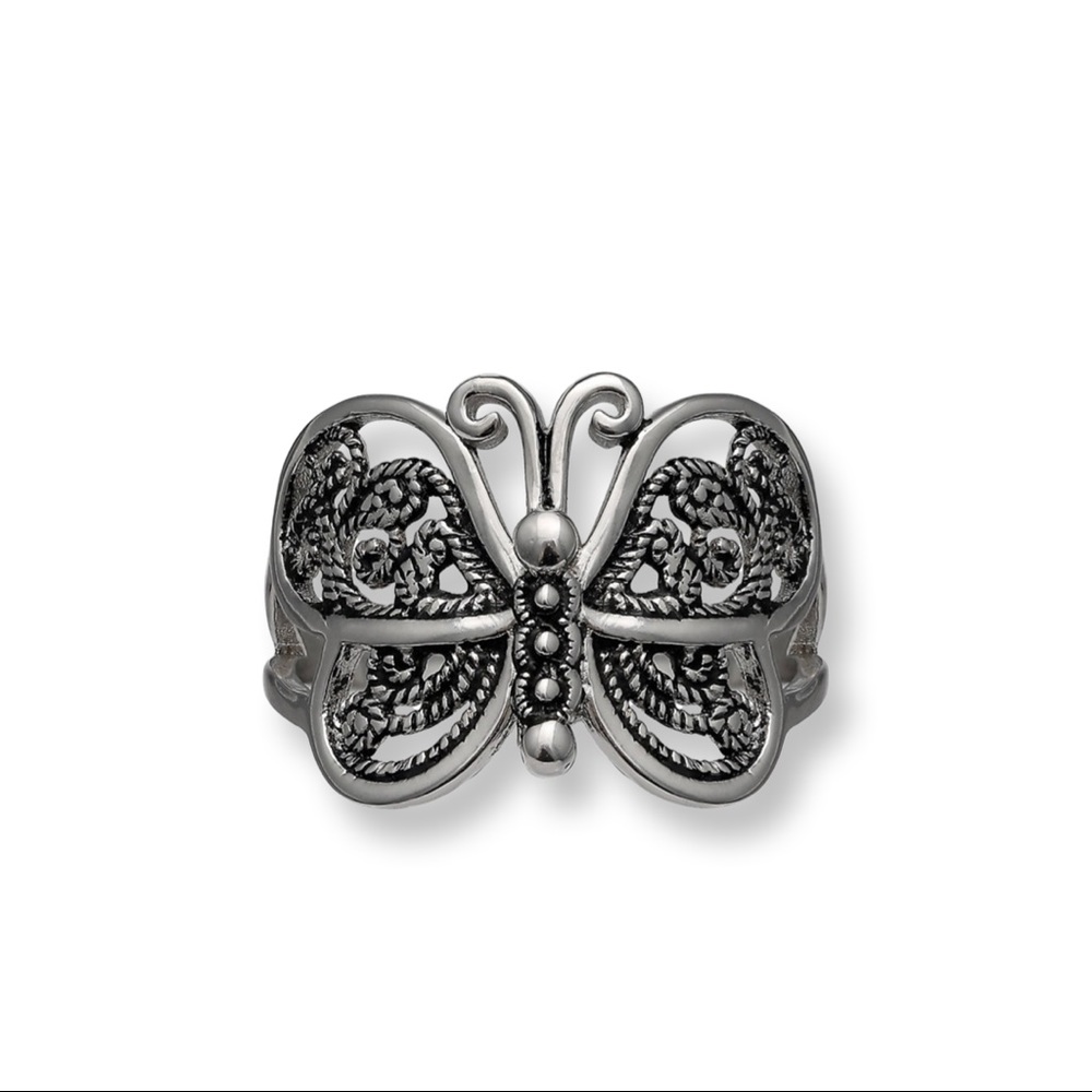 Sterling silver butterfly ring.NWT